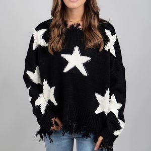 boutique star sweater